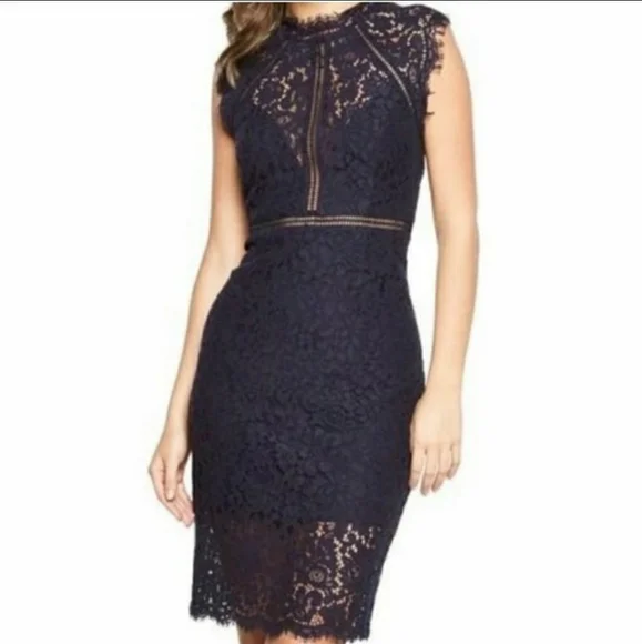 Bardot | Dresses | Bardot Sheath Lace Dress | Poshmark